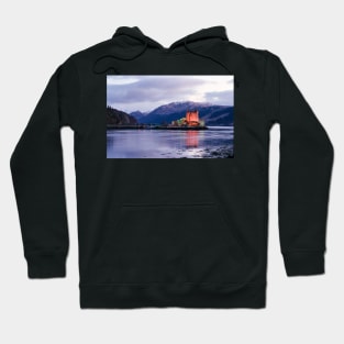 Eilean Donan Castle in winter Hoodie